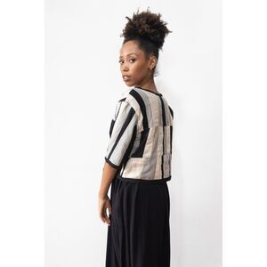 Tonle Kita Short Sleeve Upcycled Shirt (M)
